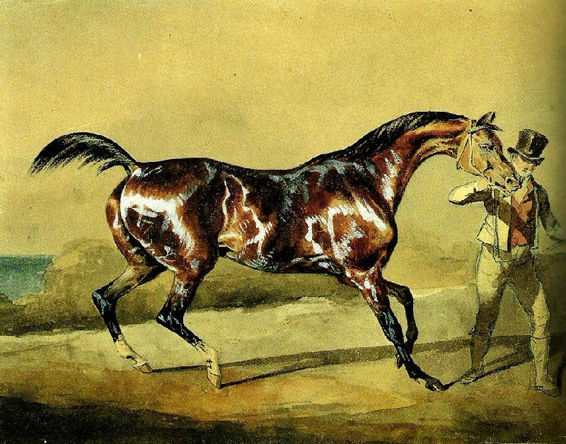 charles emile callande cheval a' l' entrainement China oil painting art